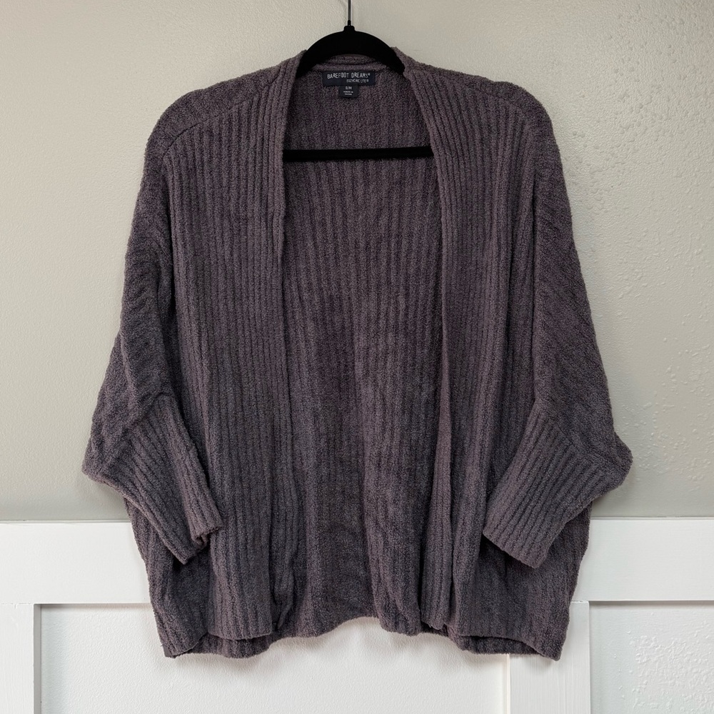 Barefoot Dreams CozyChic Lite Ribbed Shrug Cardi
